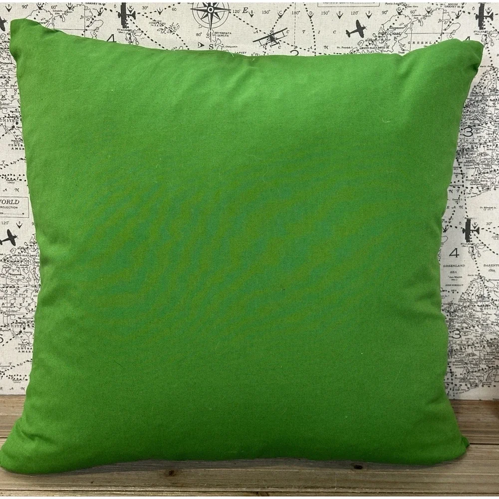 Burton Adventure Down Deco Pillow Colorful Green Outdoor Cabin Sports